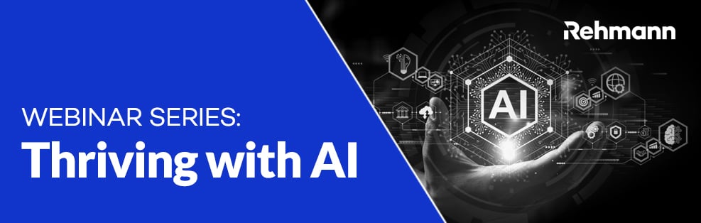 Webinar Series: Thriving with AI 